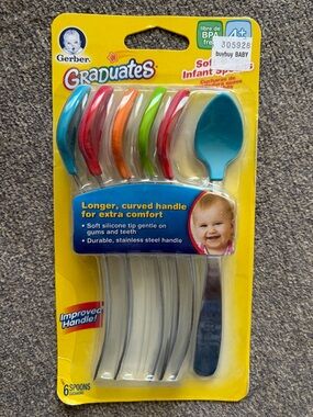 Gerber Graduates Soft Infant Spoons